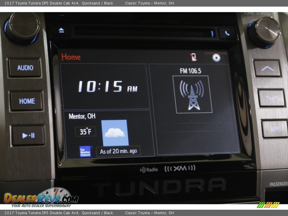 2017 Toyota Tundra SR5 Double Cab 4x4 Quicksand / Black Photo #10