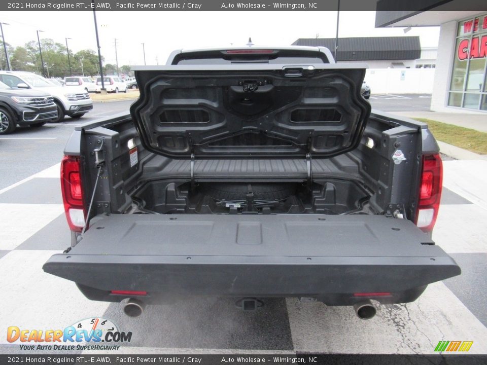 2021 Honda Ridgeline RTL-E AWD Pacific Pewter Metallic / Gray Photo #5