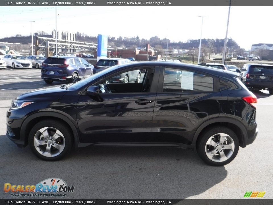 2019 Honda HR-V LX AWD Crystal Black Pearl / Black Photo #6