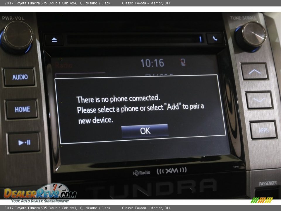 2017 Toyota Tundra SR5 Double Cab 4x4 Quicksand / Black Photo #12