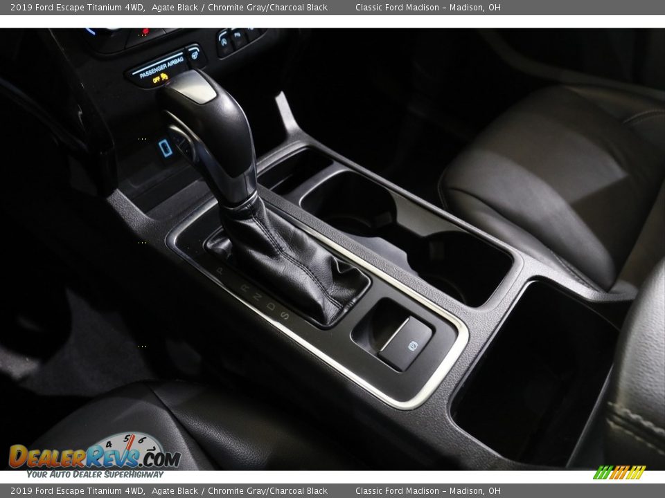 2019 Ford Escape Titanium 4WD Agate Black / Chromite Gray/Charcoal Black Photo #15