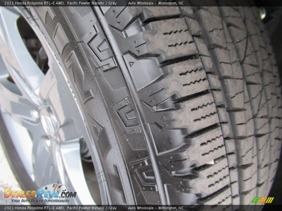 2021 Honda Ridgeline RTL-E AWD Pacific Pewter Metallic / Gray Photo #8