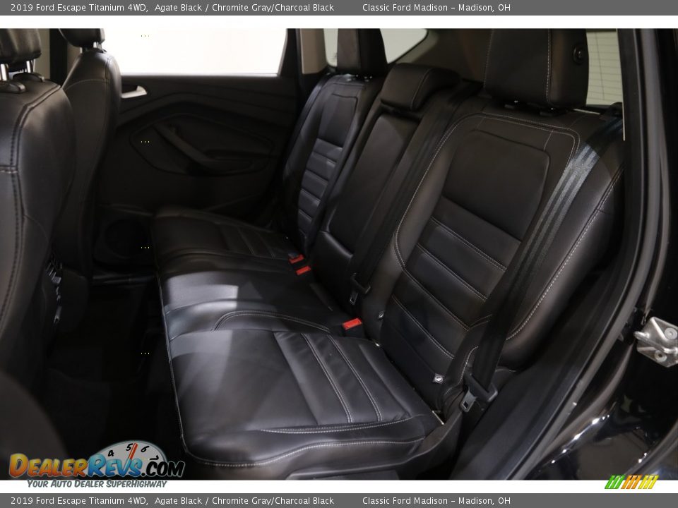 2019 Ford Escape Titanium 4WD Agate Black / Chromite Gray/Charcoal Black Photo #18