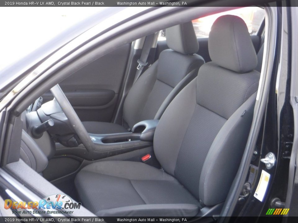 2019 Honda HR-V LX AWD Crystal Black Pearl / Black Photo #14