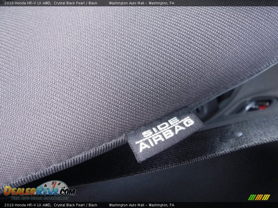 2019 Honda HR-V LX AWD Crystal Black Pearl / Black Photo #15