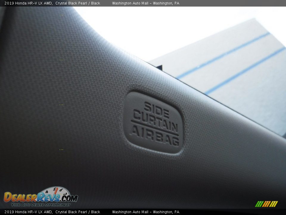 2019 Honda HR-V LX AWD Crystal Black Pearl / Black Photo #18