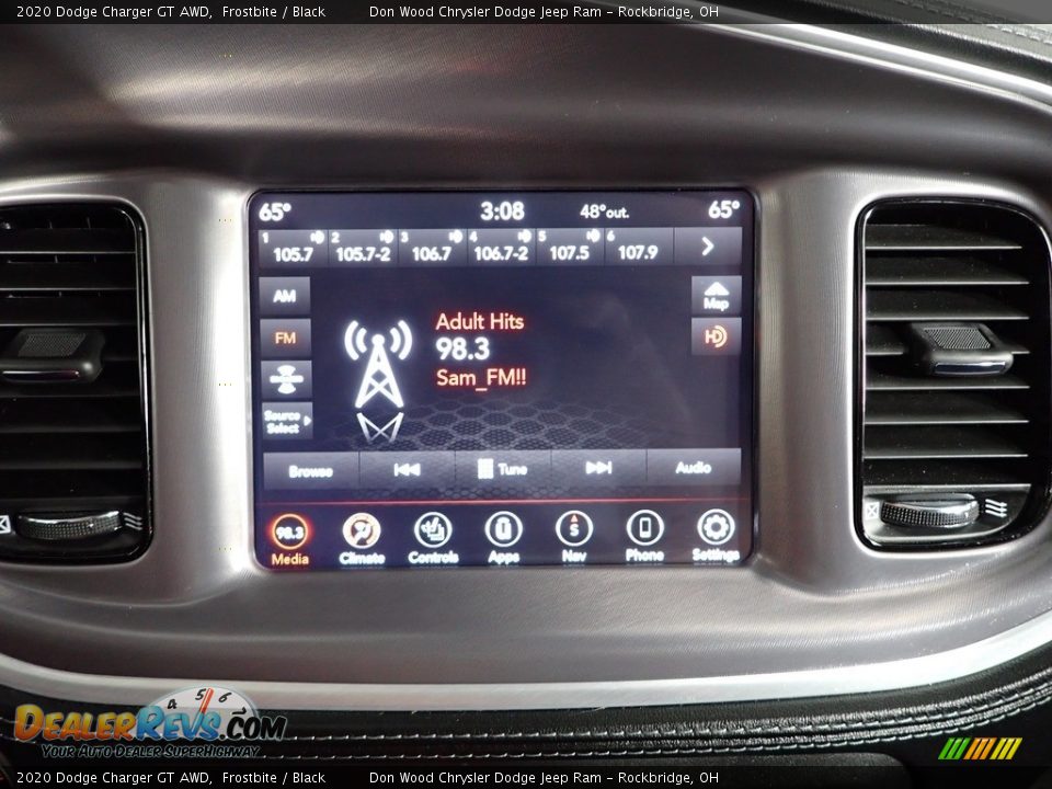 2020 Dodge Charger GT AWD Frostbite / Black Photo #2