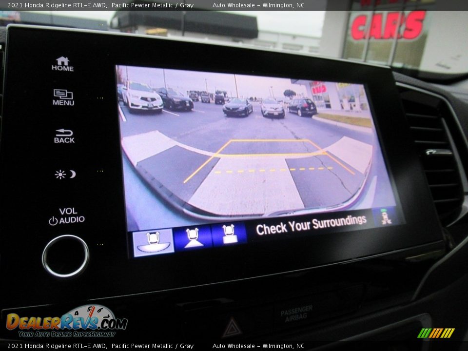 2021 Honda Ridgeline RTL-E AWD Pacific Pewter Metallic / Gray Photo #18
