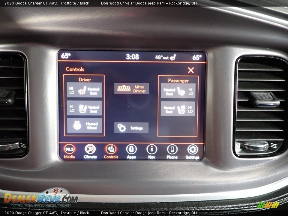 2020 Dodge Charger GT AWD Frostbite / Black Photo #5