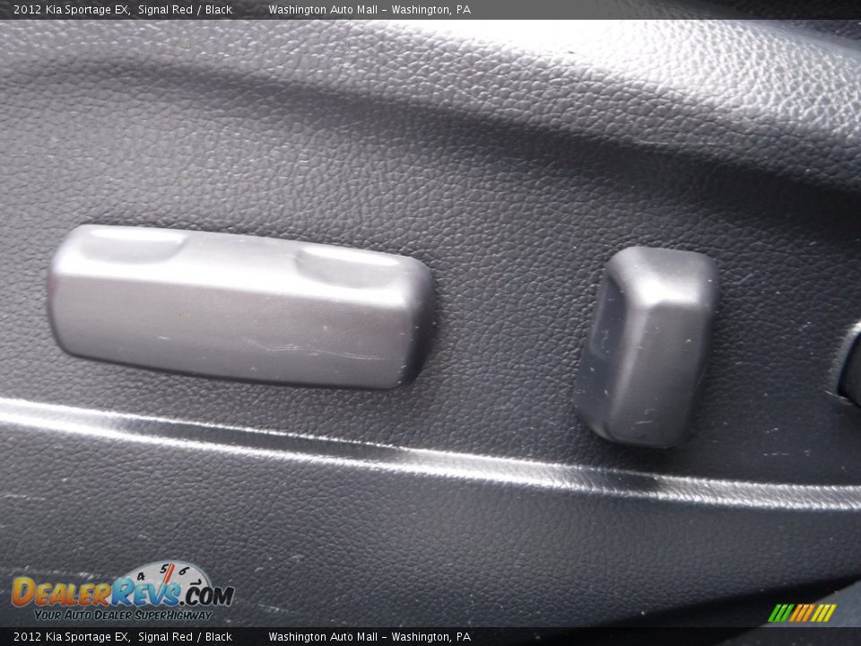 2012 Kia Sportage EX Signal Red / Black Photo #16