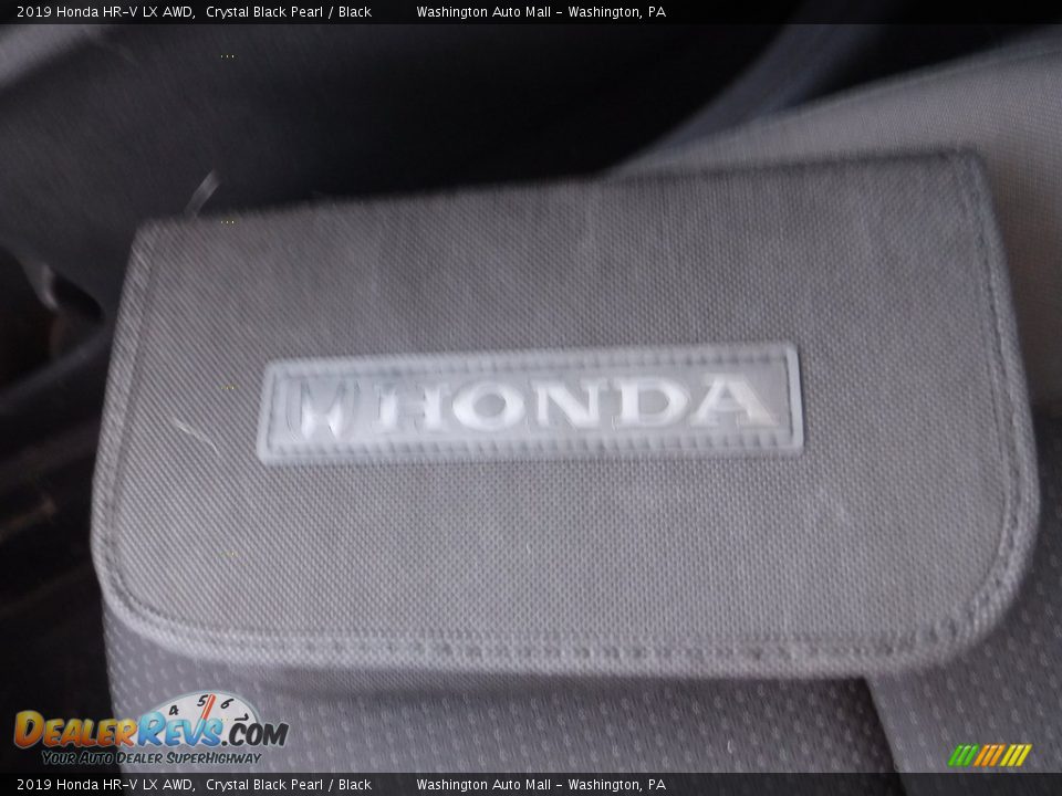 2019 Honda HR-V LX AWD Crystal Black Pearl / Black Photo #24