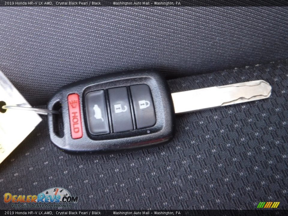 2019 Honda HR-V LX AWD Crystal Black Pearl / Black Photo #25