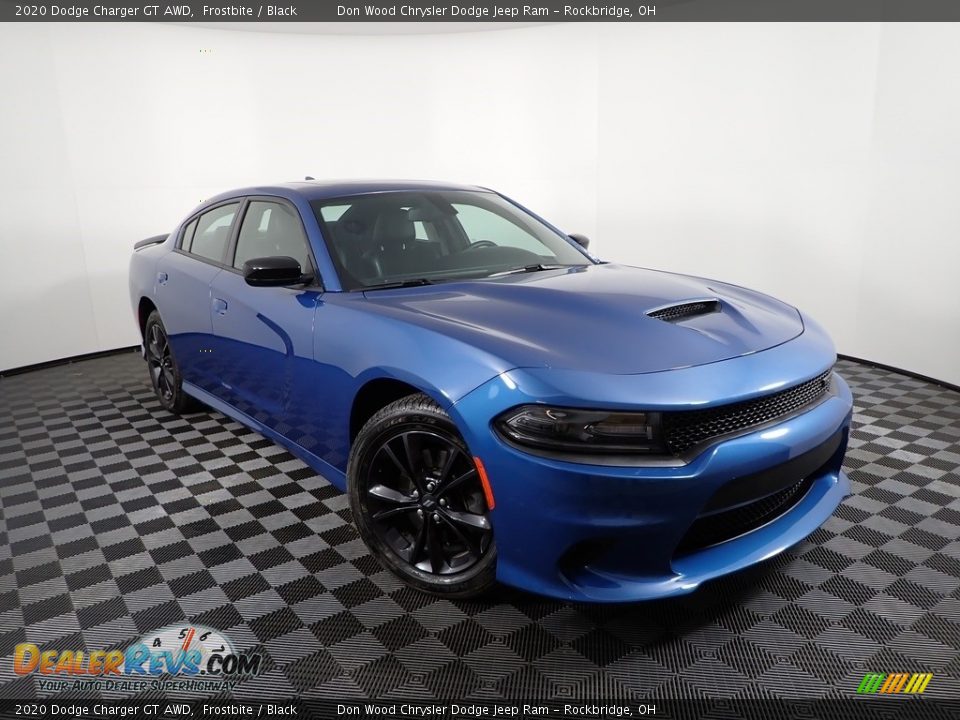2020 Dodge Charger GT AWD Frostbite / Black Photo #9