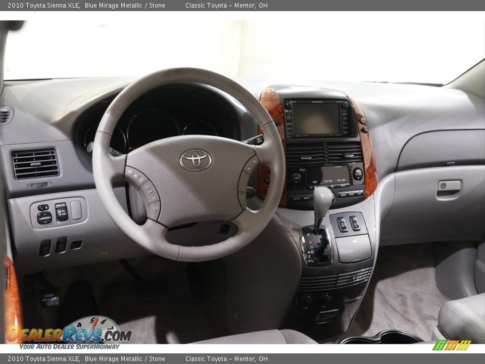 2010 Toyota Sienna XLE Blue Mirage Metallic / Stone Photo #6