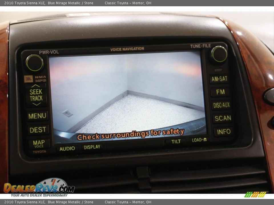 2010 Toyota Sienna XLE Blue Mirage Metallic / Stone Photo #13
