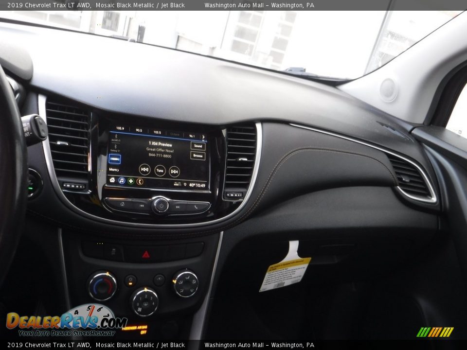 2019 Chevrolet Trax LT AWD Mosaic Black Metallic / Jet Black Photo #3