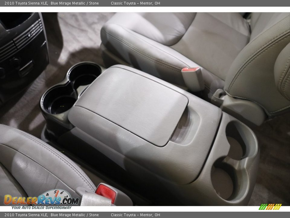 2010 Toyota Sienna XLE Blue Mirage Metallic / Stone Photo #16