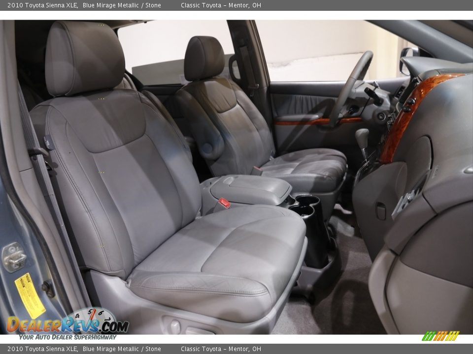 2010 Toyota Sienna XLE Blue Mirage Metallic / Stone Photo #18
