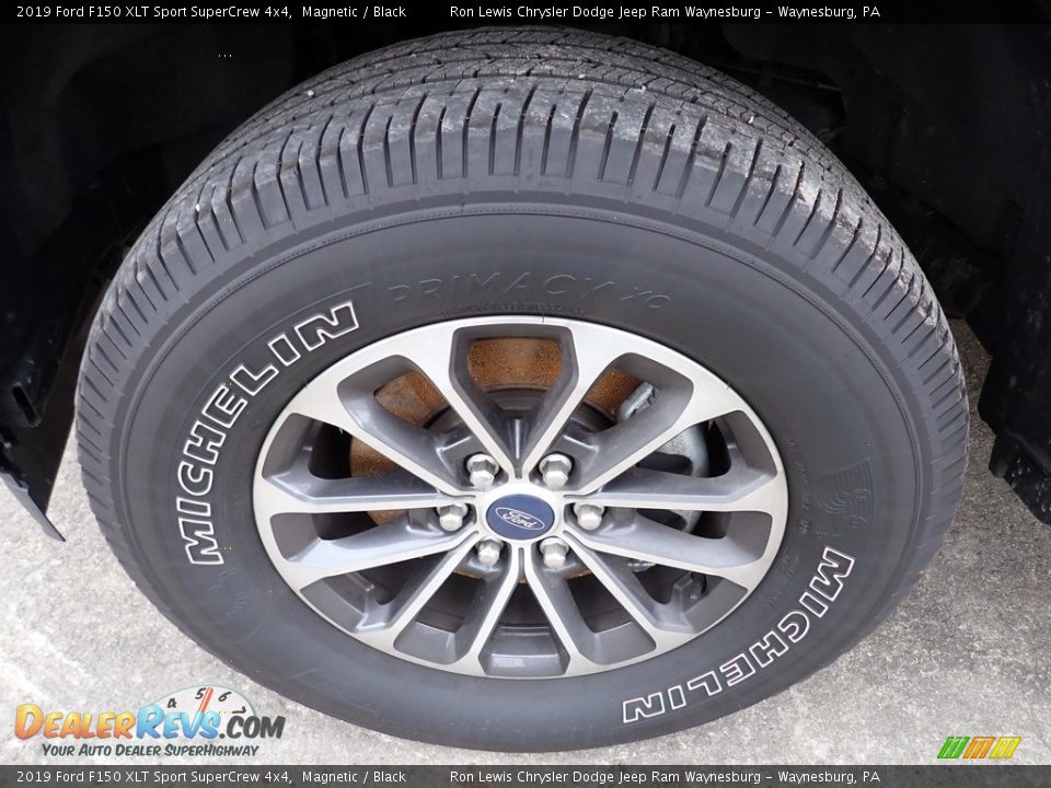 2019 Ford F150 XLT Sport SuperCrew 4x4 Magnetic / Black Photo #5