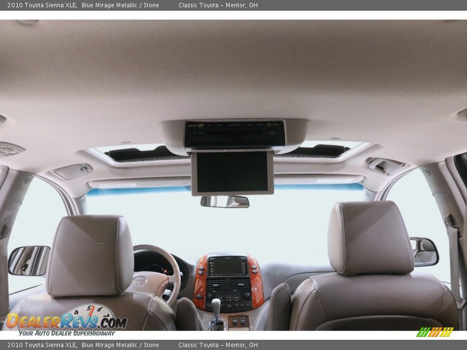 2010 Toyota Sienna XLE Blue Mirage Metallic / Stone Photo #22