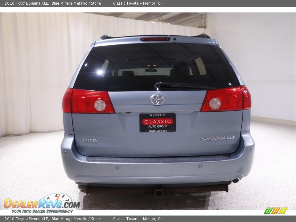 2010 Toyota Sienna XLE Blue Mirage Metallic / Stone Photo #23