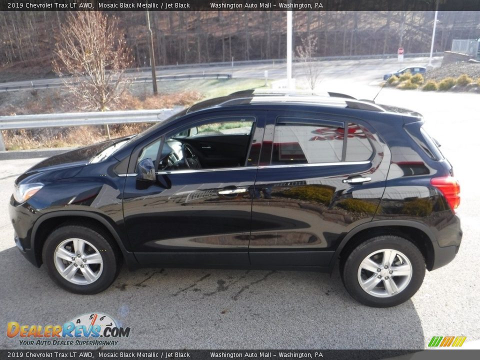 2019 Chevrolet Trax LT AWD Mosaic Black Metallic / Jet Black Photo #12