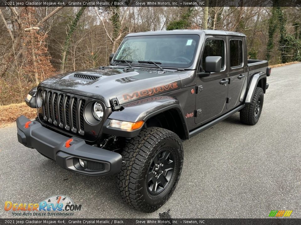 2021 Jeep Gladiator Mojave 4x4 Granite Crystal Metallic / Black Photo #2