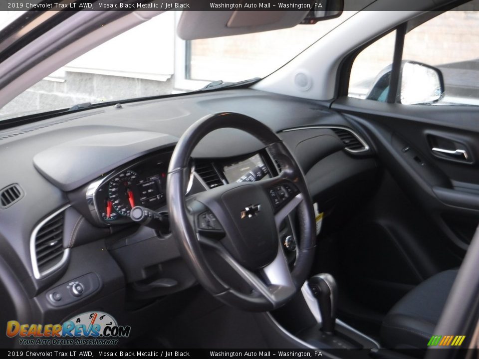 2019 Chevrolet Trax LT AWD Mosaic Black Metallic / Jet Black Photo #19