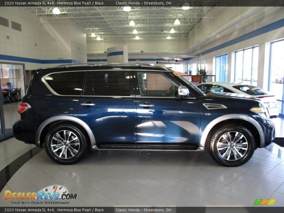 Hermosa Blue Pearl 2020 Nissan Armada SL 4x4 Photo #4