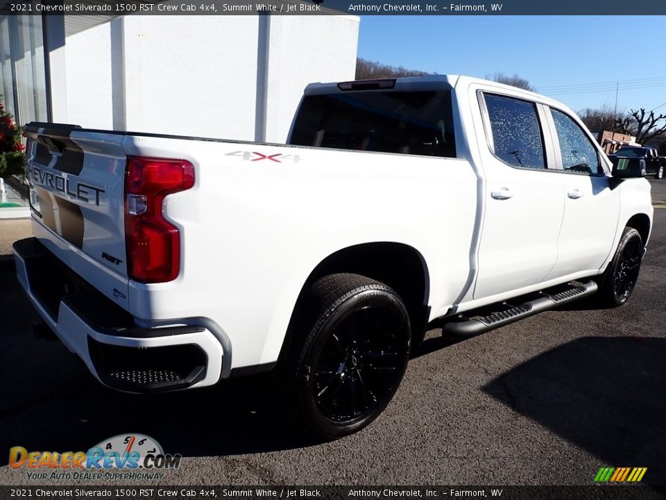 2021 Chevrolet Silverado 1500 RST Crew Cab 4x4 Summit White / Jet Black Photo #3