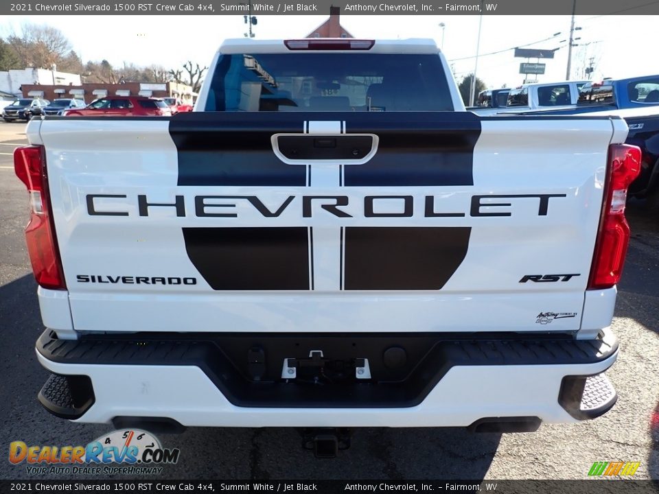 2021 Chevrolet Silverado 1500 RST Crew Cab 4x4 Summit White / Jet Black Photo #4