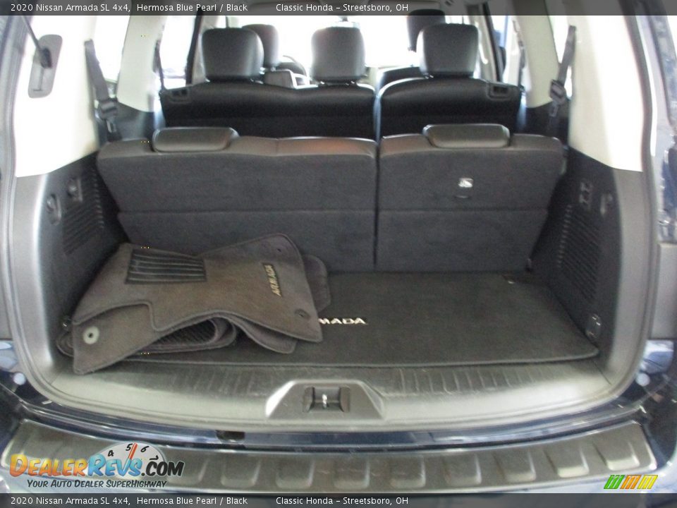2020 Nissan Armada SL 4x4 Hermosa Blue Pearl / Black Photo #13