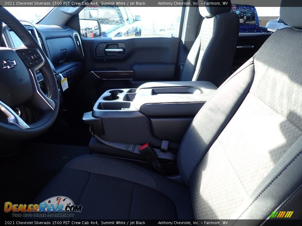 2021 Chevrolet Silverado 1500 RST Crew Cab 4x4 Summit White / Jet Black Photo #10