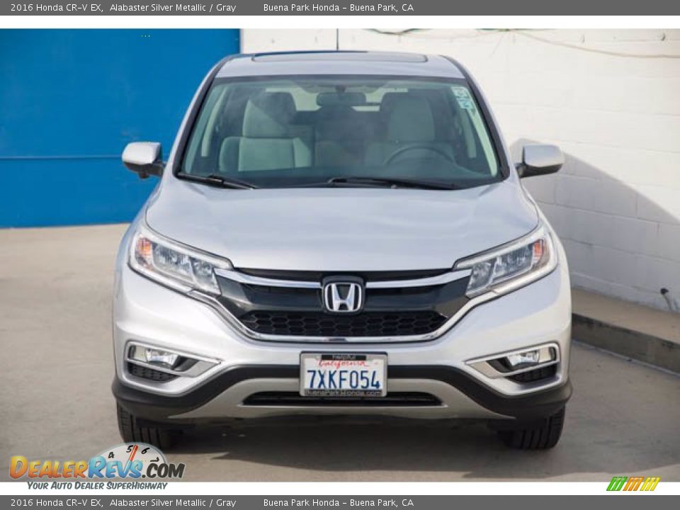 2016 Honda CR-V EX Alabaster Silver Metallic / Gray Photo #7