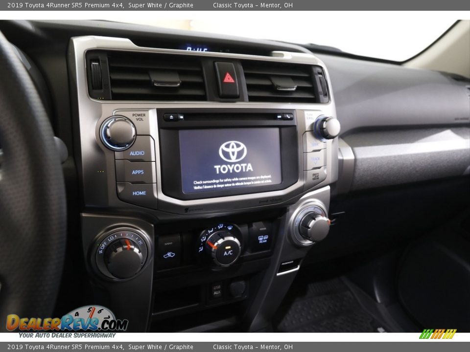 2019 Toyota 4Runner SR5 Premium 4x4 Super White / Graphite Photo #9