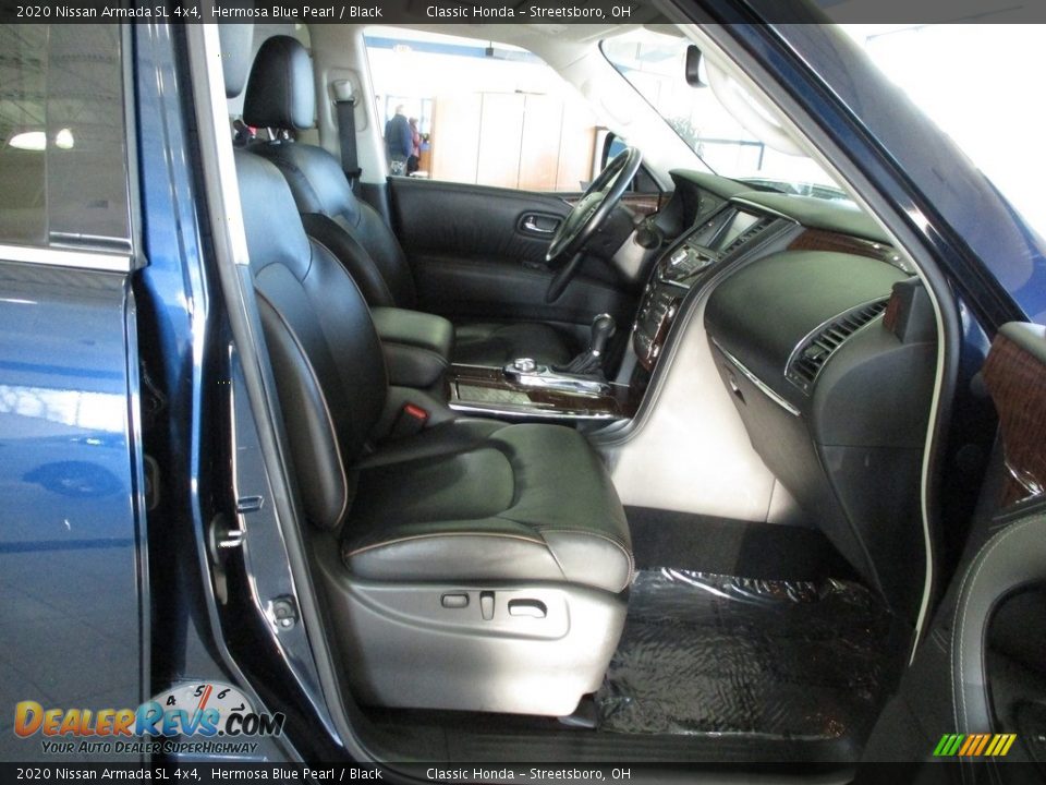 2020 Nissan Armada SL 4x4 Hermosa Blue Pearl / Black Photo #18