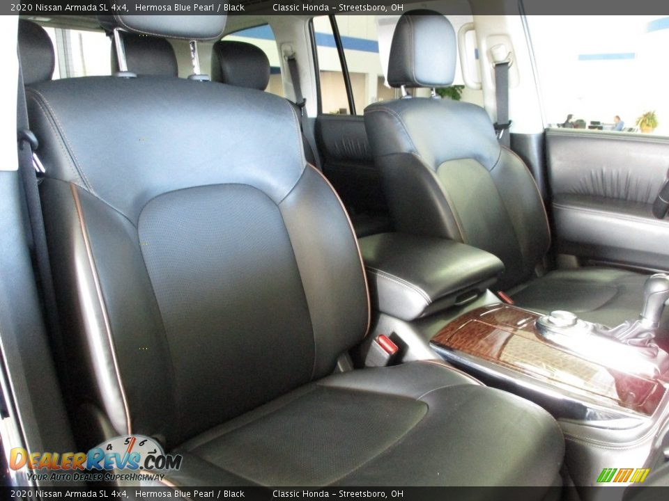2020 Nissan Armada SL 4x4 Hermosa Blue Pearl / Black Photo #19