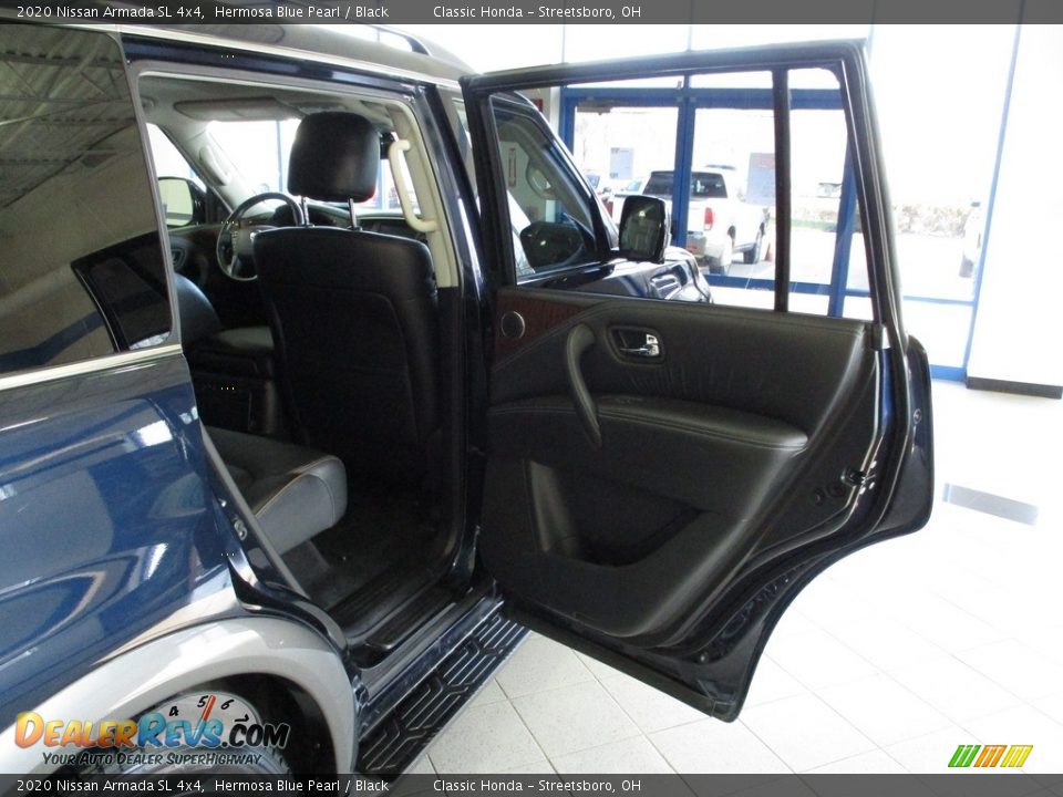 2020 Nissan Armada SL 4x4 Hermosa Blue Pearl / Black Photo #21