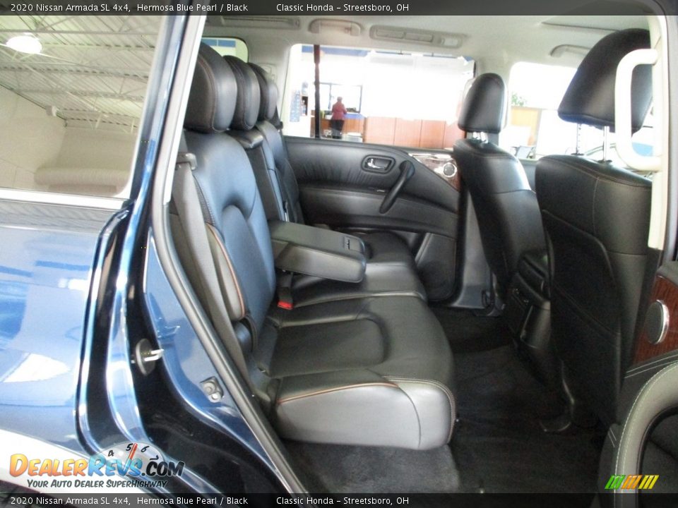 Rear Seat of 2020 Nissan Armada SL 4x4 Photo #22