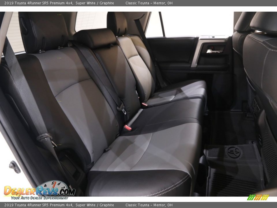 Rear Seat of 2019 Toyota 4Runner SR5 Premium 4x4 Photo #17