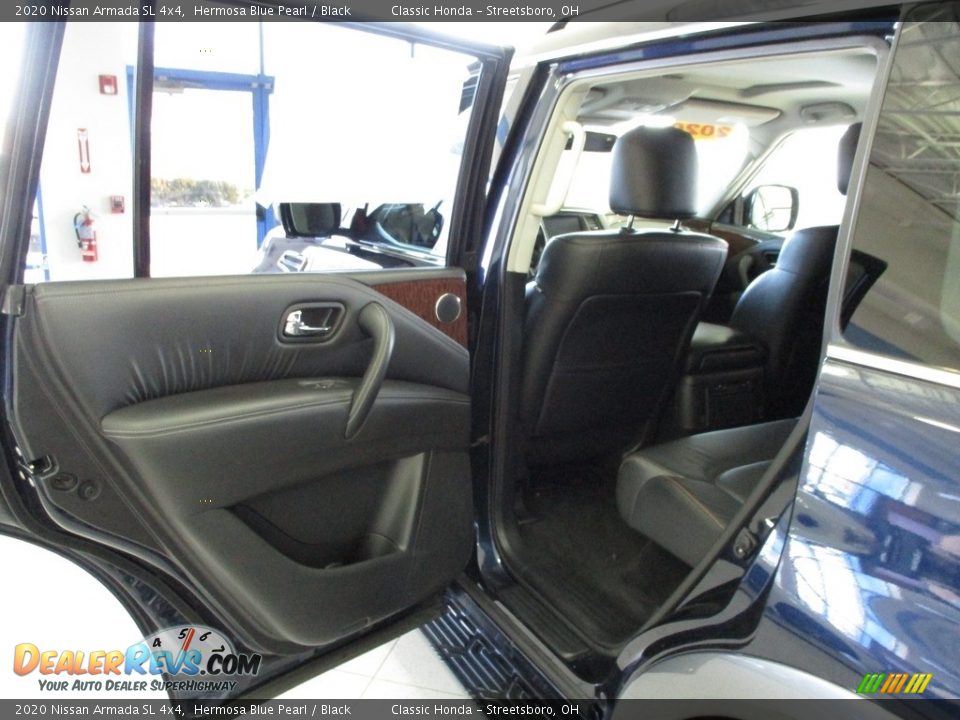 2020 Nissan Armada SL 4x4 Hermosa Blue Pearl / Black Photo #25