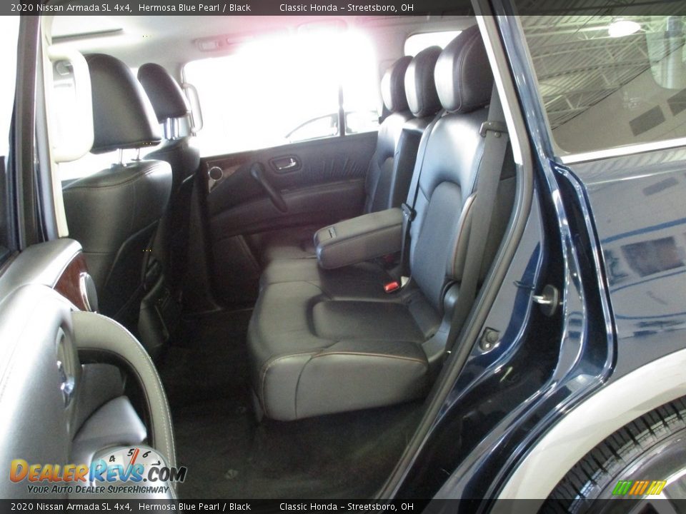 Rear Seat of 2020 Nissan Armada SL 4x4 Photo #26