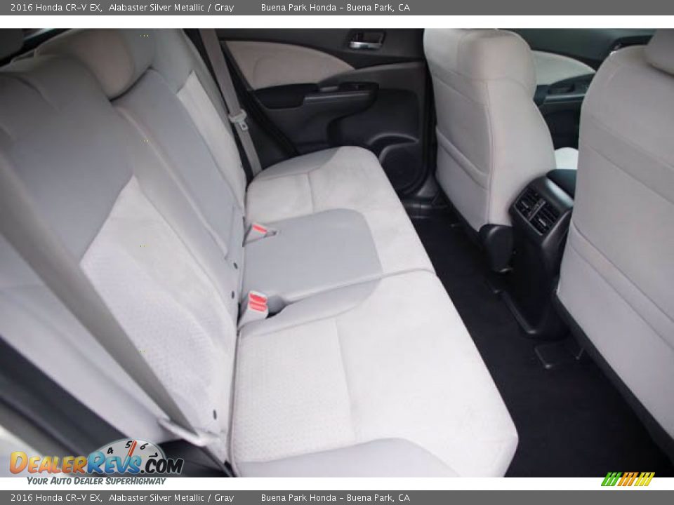 2016 Honda CR-V EX Alabaster Silver Metallic / Gray Photo #18