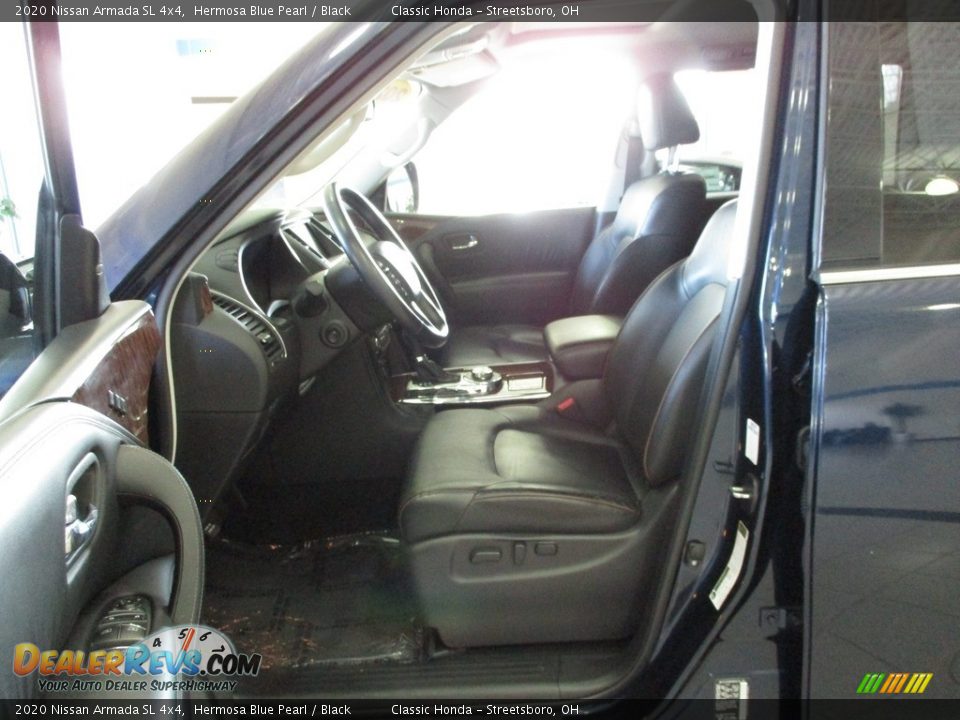 2020 Nissan Armada SL 4x4 Hermosa Blue Pearl / Black Photo #30