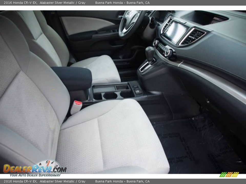 2016 Honda CR-V EX Alabaster Silver Metallic / Gray Photo #20