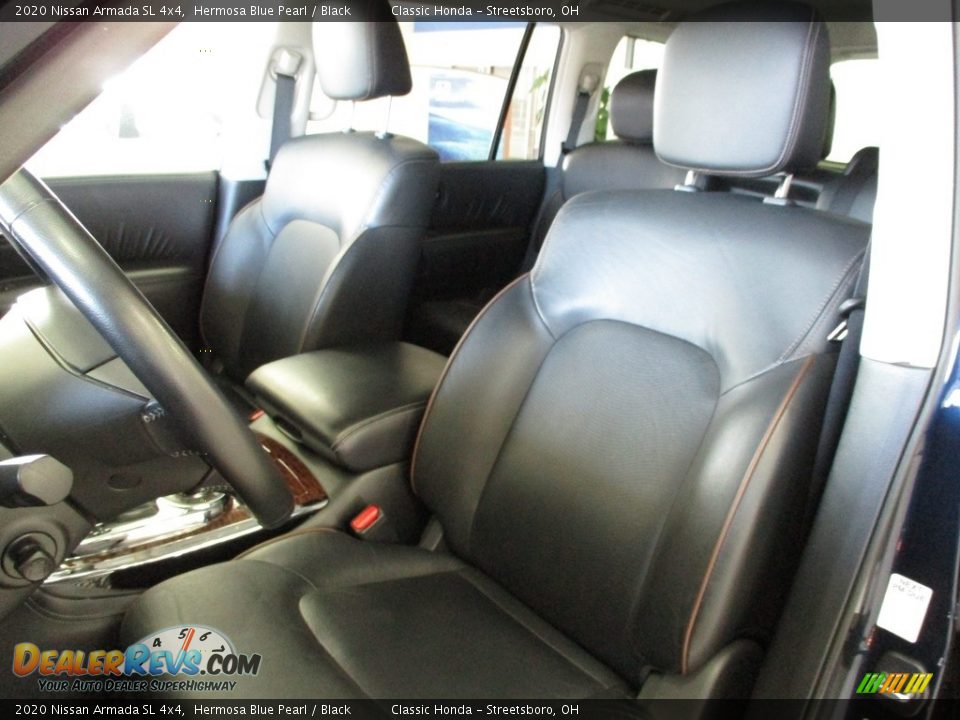 2020 Nissan Armada SL 4x4 Hermosa Blue Pearl / Black Photo #31