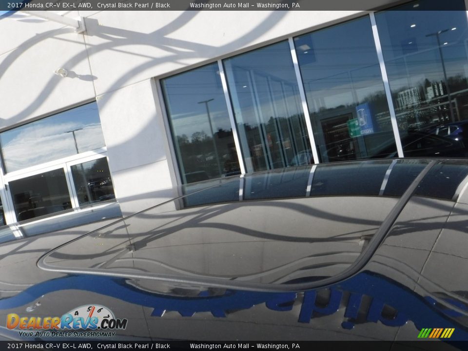 2017 Honda CR-V EX-L AWD Crystal Black Pearl / Black Photo #3