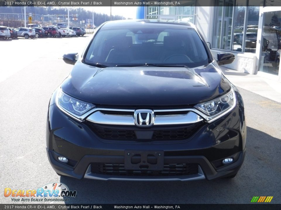 2017 Honda CR-V EX-L AWD Crystal Black Pearl / Black Photo #5