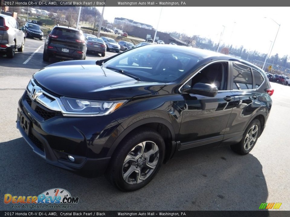 2017 Honda CR-V EX-L AWD Crystal Black Pearl / Black Photo #6