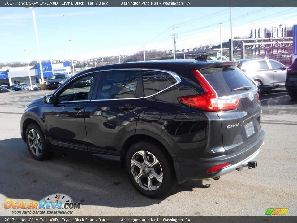 2017 Honda CR-V EX-L AWD Crystal Black Pearl / Black Photo #8